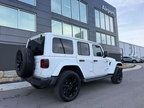 Another view of 2023 Jeep Wrangler Sahara 4xe for sale in Platte City, MO at Airport Chrysler Dodge Jeep Ram