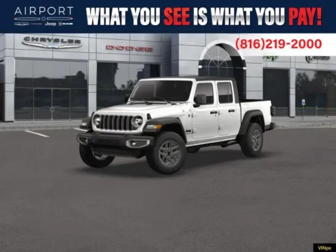 White 2026 Jeep Gladiator Sport S for sale in Platte City, MO
