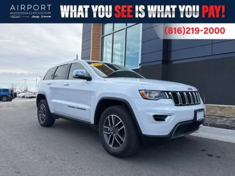 White 2022 Jeep Grand Cherokee WK Limited for sale in Platte City, MO