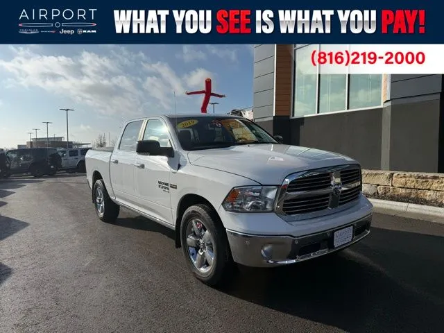 Used 2019 RAM Ram 1500 Classic Big Horn with VIN 1C6RR7LT7KS598291 for sale in Kansas City