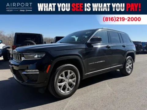 Black 2023 Jeep Grand Cherokee Limited for sale in Platte City, MO