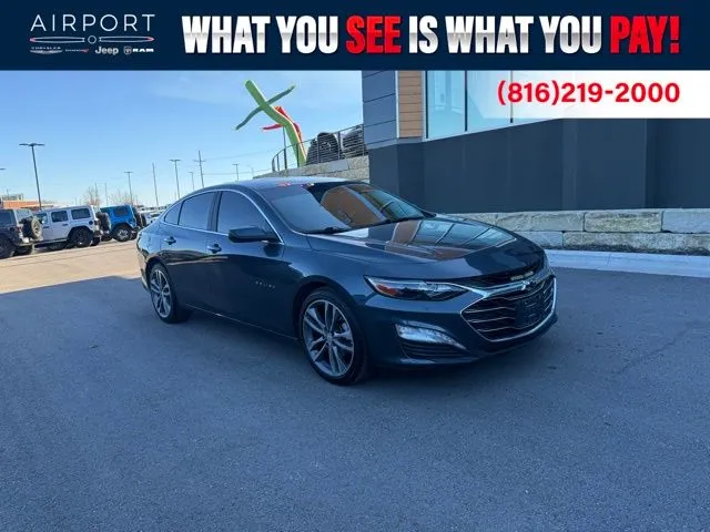 Used 2021 Chevrolet Malibu 1LT with VIN 1G1ZD5STXMF072965 for sale in Kansas City