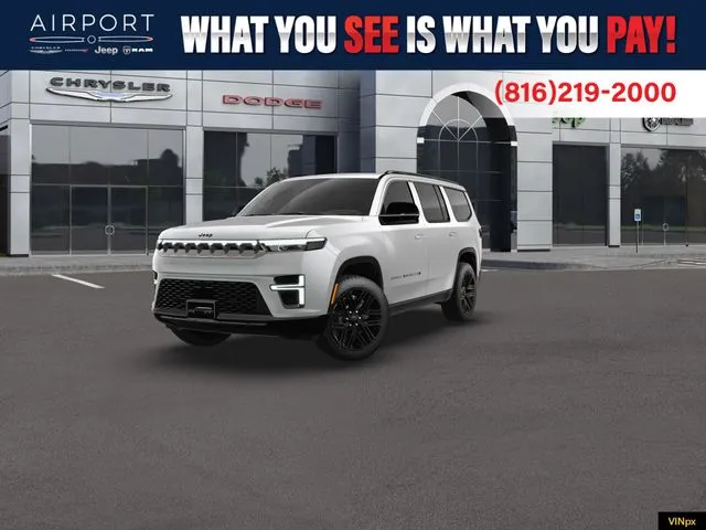 White 2026 Jeep Grand Wagoneer Limited for sale in Platte City, MO