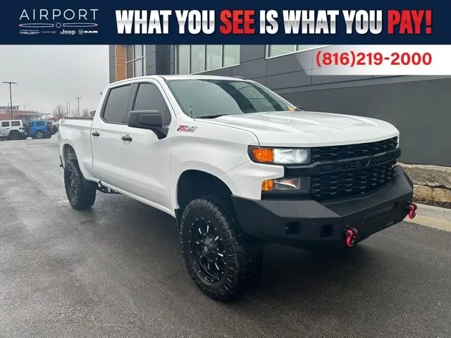 White 2022 Chevrolet Silverado 1500 LTD Custom Trail Boss for sale in Platte City, MO