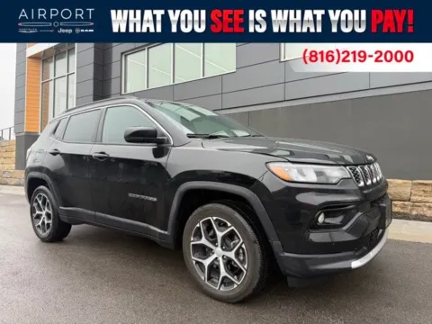 Black 2024 Jeep Compass Limited for sale in Platte City, MO