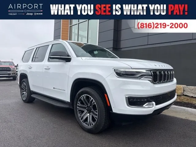 Used 2024 Jeep Wagoneer Series I with VIN 1C4SJVAP4RS189459 for sale in Kansas City