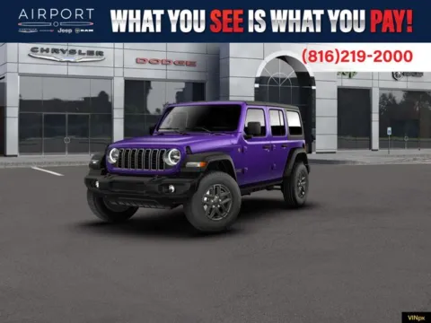 Purple 2026 Jeep Wrangler Sport S for sale in Platte City, MO