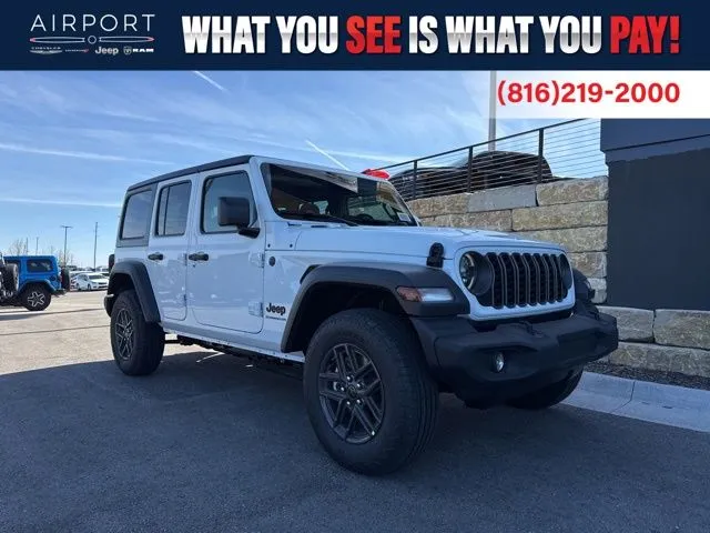 White 2026 Jeep Wrangler Sport S for sale in Platte City, MO