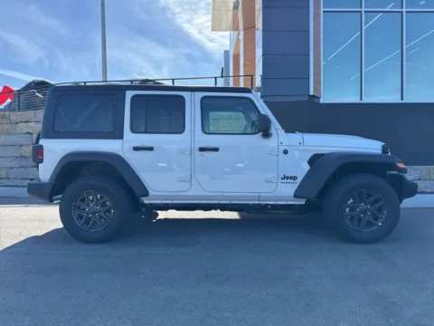 Photos of 2026 Jeep Wrangler Sport S for sale in Platte City, MO at Airport Chrysler Dodge Jeep Ram