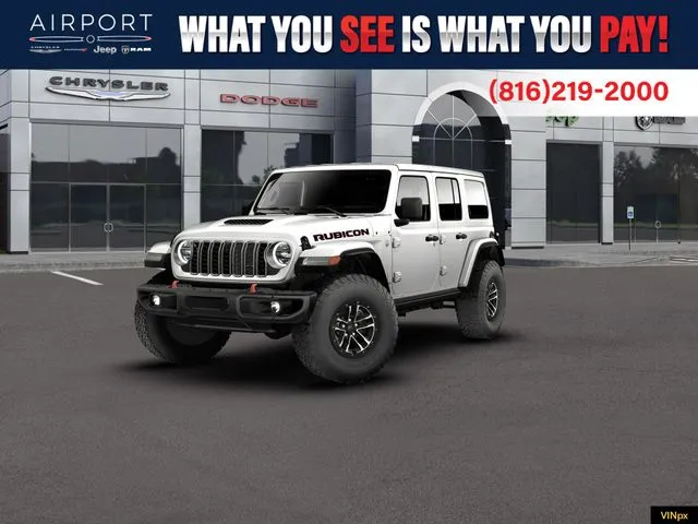 White 2026 Jeep Wrangler Rubicon X for sale in Platte City, MO