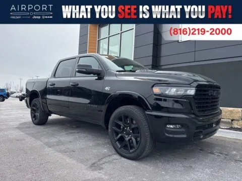 Black 2026 Ram 1500 Laramie for sale in Platte City, MO