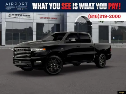 Black 2026 Ram 1500 Laramie for sale in Platte City, MO