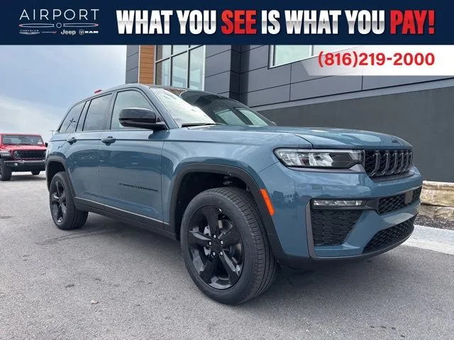 Blue 2026 Jeep Grand Cherokee Limited for sale in Platte City, MO