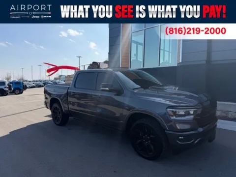 Gray 2022 Ram 1500 Laramie for sale in Platte City, MO