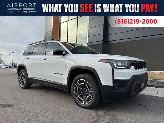 White 2026 Jeep Cherokee Laredo for sale in Platte City, MO