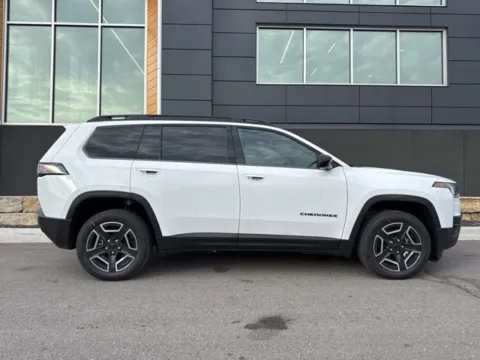 Photos of 2026 Jeep Cherokee Laredo for sale in Platte City, MO at Airport Chrysler Dodge Jeep Ram