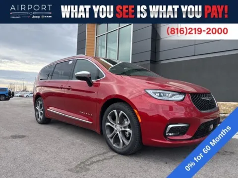 Red 2026 Chrysler Pacifica Pinnacle for sale in Platte City, MO