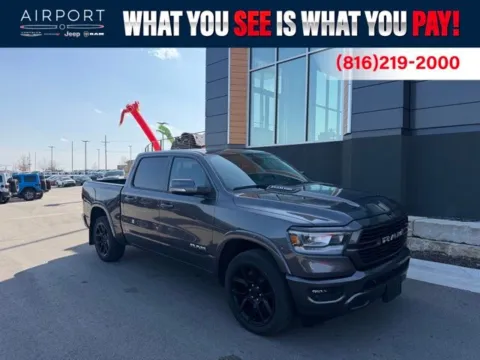 Gray 2022 Ram 1500 Laramie for sale in Platte City, MO