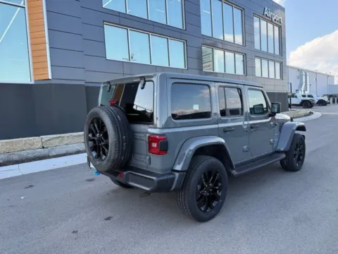 Another view of 2022 Jeep Wrangler Unlimited Sahara 4xe for sale in Platte City, MO at Airport Chrysler Dodge Jeep Ram