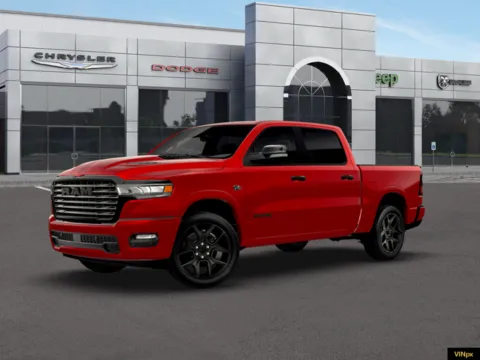 Photos of 2026 Ram 1500 Laramie for sale in Platte City, MO at Airport Chrysler Dodge Jeep Ram
