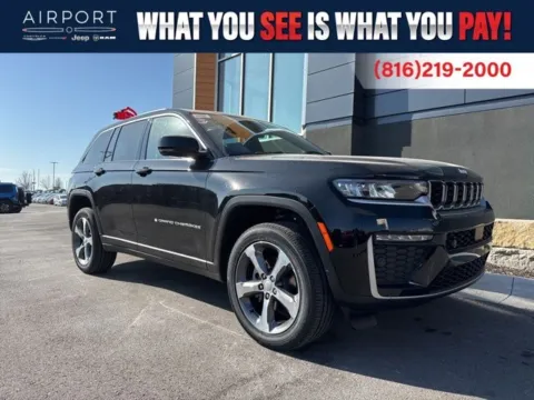 Black 2026 Jeep Grand Cherokee Limited for sale in Platte City, MO