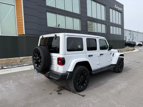 Another view of 2023 Jeep Wrangler Sahara 4xe for sale in Platte City, MO at Airport Chrysler Dodge Jeep Ram