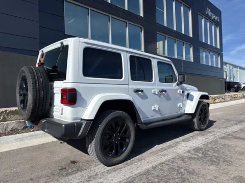 Another view of 2023 Jeep Wrangler Sahara 4xe for sale in Platte City, MO at Airport Chrysler Dodge Jeep Ram