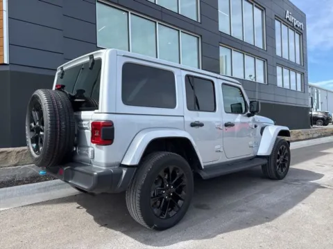 Another view of 2023 Jeep Wrangler Sahara 4xe for sale in Platte City, MO at Airport Chrysler Dodge Jeep Ram
