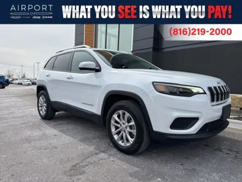 White 2020 Jeep Cherokee Latitude for sale in Platte City, MO