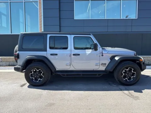 Photos of 2021 Jeep Wrangler Unlimited Sport S for sale in Platte City, MO at Airport Chrysler Dodge Jeep Ram