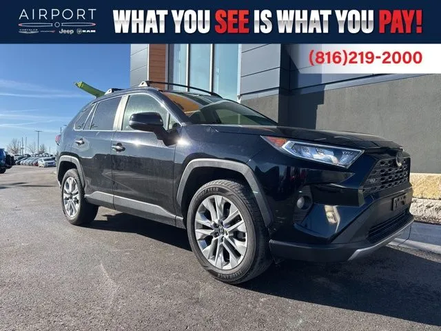Black 2019 Toyota RAV4 Limited for sale in Platte City, MO