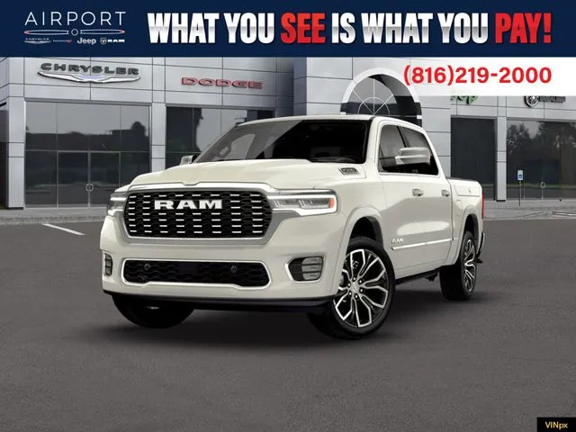 White 2026 Ram 1500 Tungsten for sale in Platte City, MO