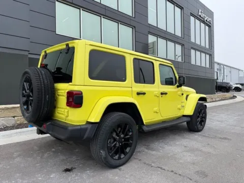 Another view of 2023 Jeep Wrangler Sahara 4xe for sale in Platte City, MO at Airport Chrysler Dodge Jeep Ram
