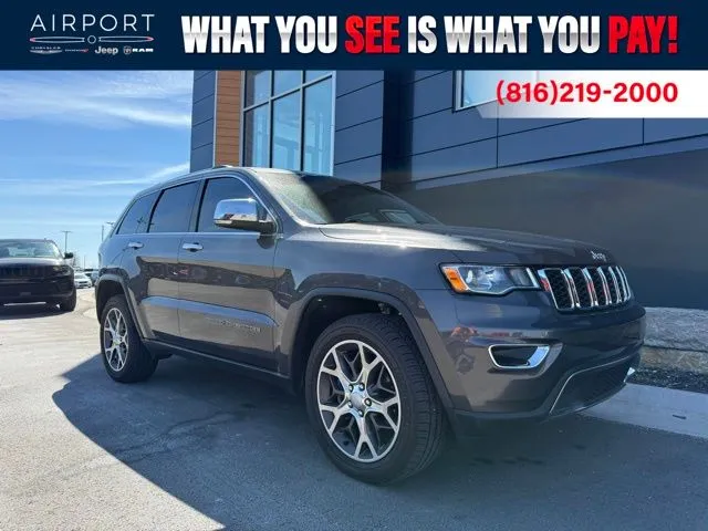 Used 2021 Jeep Grand Cherokee Limited with VIN 1C4RJFBG1MC728786 for sale in Kansas City