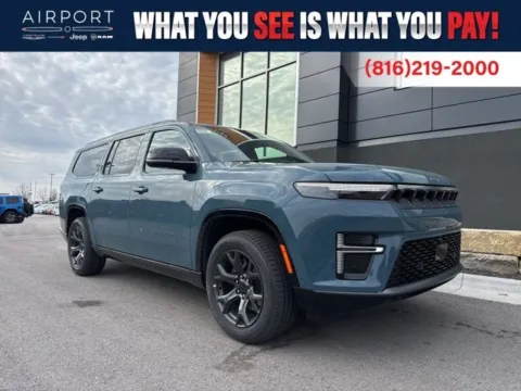 Blue 2026 Jeep Grand Wagoneer L Limited Altitude for sale in Platte City, MO