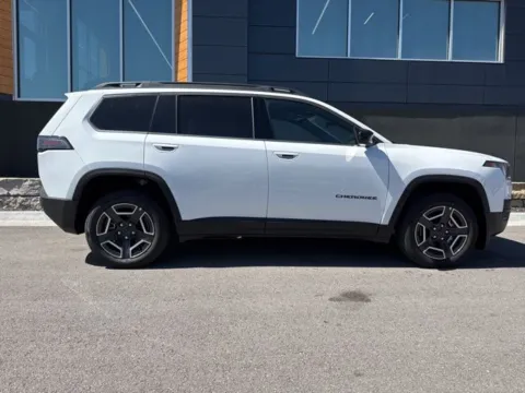 Photos of 2026 Jeep Cherokee Laredo for sale in Platte City, MO at Airport Chrysler Dodge Jeep Ram