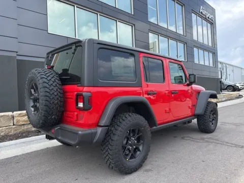 Another view of 2026 Jeep Wrangler Willys for sale in Platte City, MO at Airport Chrysler Dodge Jeep Ram