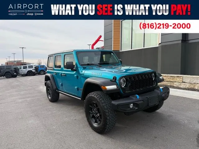2024 Jeep Wrangler Willys 4xe for sale in Platte City, MO