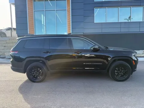 Photos of 2025 Jeep Grand Cherokee L Laredo for sale in Platte City, MO at Airport Chrysler Dodge Jeep Ram