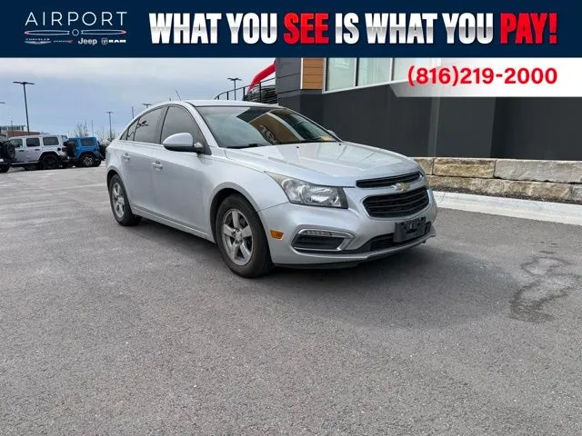 Silver 2016 Chevrolet Cruze Limited 1LT for sale in Platte City, MO