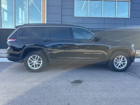 Photos of 2025 Jeep Grand Cherokee L Laredo for sale in Platte City, MO at Airport Chrysler Dodge Jeep Ram