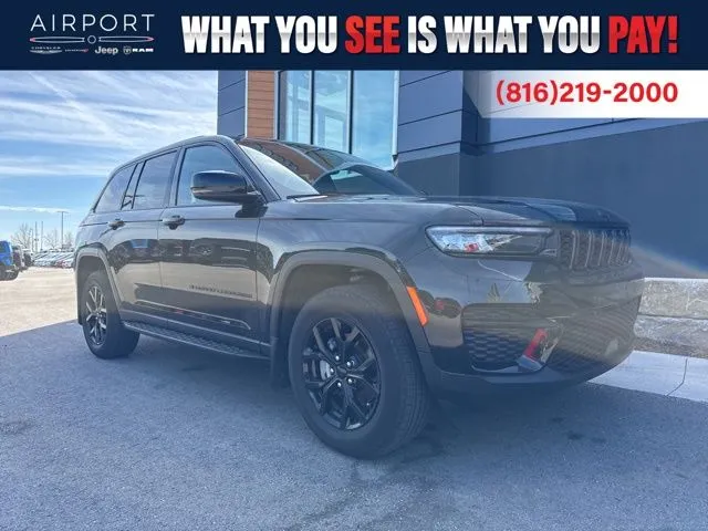 Black 2024 Jeep Grand Cherokee Altitude X for sale in Platte City, MO