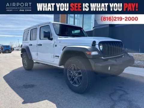 White 2024 Jeep Wrangler Sport S for sale in Platte City, MO