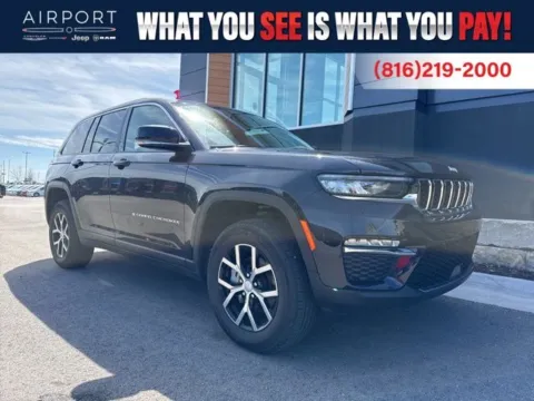 Blue 2024 Jeep Grand Cherokee Limited for sale in Platte City, MO