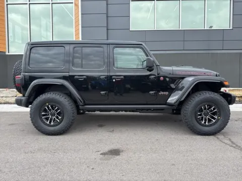 Photos of 2026 Jeep Wrangler Rubicon X for sale in Platte City, MO at Airport Chrysler Dodge Jeep Ram