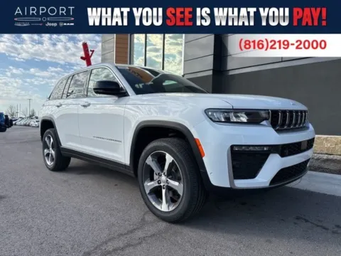 White 2026 Jeep Grand Cherokee Limited for sale in Platte City, MO