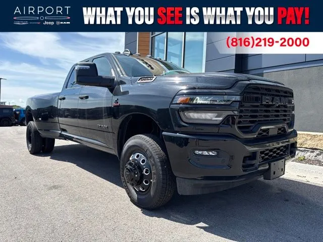 Black 2026 Ram 3500 Big Horn for sale in Platte City, MO