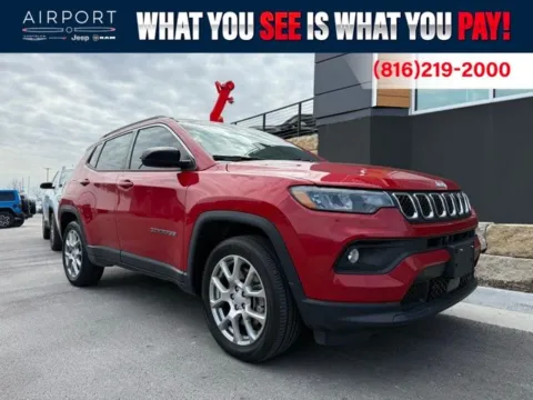Red 2023 Jeep Compass Latitude Lux for sale in Platte City, MO
