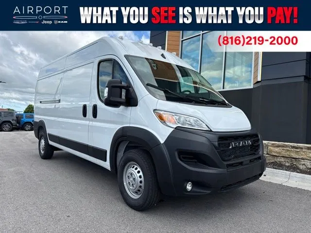 White 2026 Ram ProMaster 2500 High Roof for sale in Platte City, MO