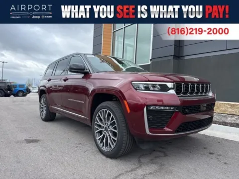 Red 2026 Jeep Grand Cherokee L Summit for sale in Platte City, MO